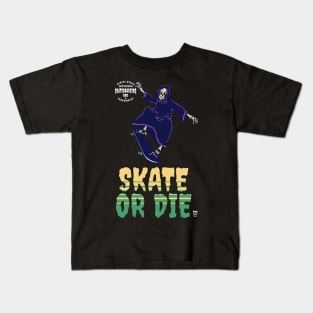 Skate or Die Venice Beach Professional Skateboarding Tournament Kids T-Shirt